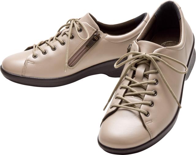 アサヒメディカルウォーク CC-L027-ベジユ-245 レディース ウォーキングシューズ メディカルウォーク CC L027（ベージュ・サイズ：24.5cm）KV30111[CCL027ベジユ245] 返品種別A