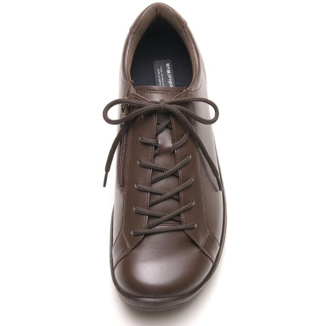 アサヒメディカルウォーク M028-ダクBR-270 メンズ ウォーキングシューズ メディカルウォーク WK M028（ダークブラウン・サイズ：27.0cm）KV30121[M028ダクBR270] 返品種別A