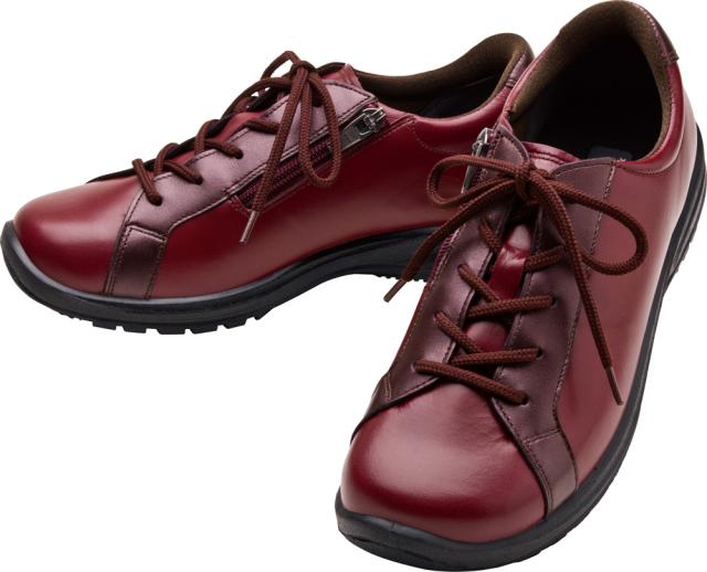 アサヒメディカルウォーク WK-L001-ワインコンビ-225 レディース ウォーキングシューズ メディカルウォーク WK L001（ワインコンビ・サイズ：22.5cm）KV30008[WKL001ワインコンビ225] 返品種別A