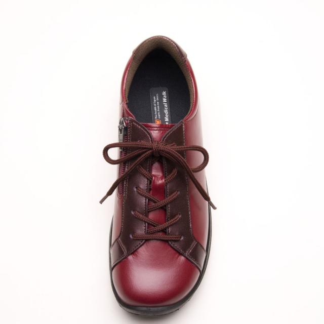 アサヒメディカルウォーク WK-L001-ワインコンビ-230 レディース ウォーキングシューズ メディカルウォーク WK L001（ワインコンビ・サイズ：23.0cm）KV30008[WKL001ワインコンビ230] 返品種別A