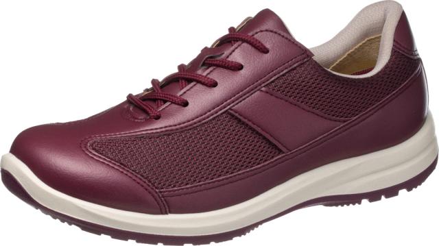アサヒメディカルウォーク WK-L030-ワイン-240 レディース ウォーキングシューズ メディカルウォーク WK L030（ワイン・サイズ：24.0cm）KV30131[WKL030ワイン240] 返品種別A