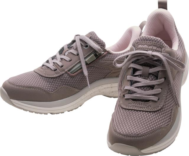 アサヒメディカルウォーク WK-L031-ベリ-225 レディース ウォーキングシューズ メディカルウォーク WK L031（ベリー・サイズ：22.5cm）KV78491[WKL031ベリ225] 返品種別A