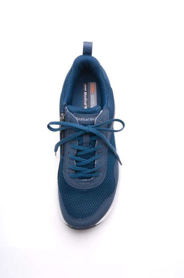アサヒメディカルウォーク WK-M032-NV-250 メンズ ウォーキングシューズ メディカルウォーク WK M032（ネイビー・サイズ：25.0cm）KV78501[WKM032NV250] 返品種別A