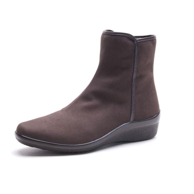 アサヒシューズ レディース ショートブーツ(D-BRスエード・サイズ：22.5cm) TOP DRY　GORE-TEX TDY3999-DBRS-22.5返品種別A