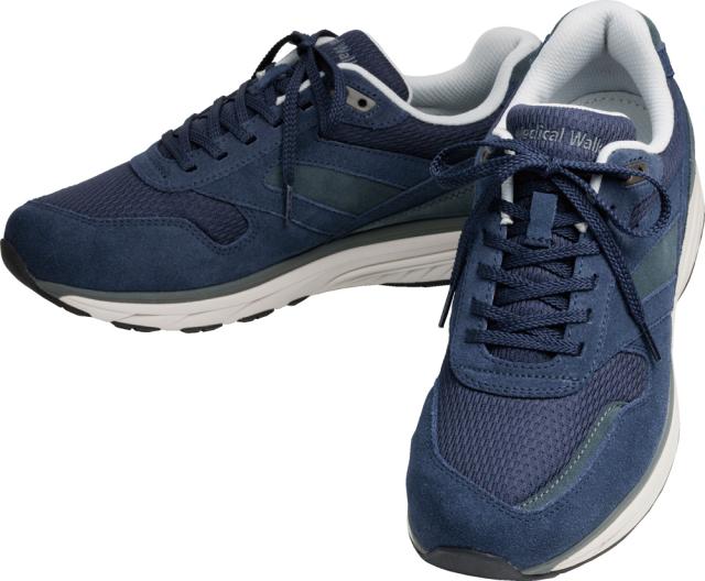 アサヒメディカルウォーク TR-035-NV-270 ユニセックス ウォーキングシューズ メディカルウォーク TR 035（ネイビー・サイズ：27.0cm）KV78512[TR035NV270] 返品種別A