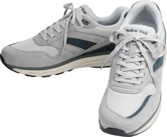 アサヒメディカルウォーク TR-035-グレ-260 ユニセックス ウォーキングシューズ メディカルウォーク TR 035（グレー・サイズ：26.0cm）KV78513[TR035グレ260] 返品種別A