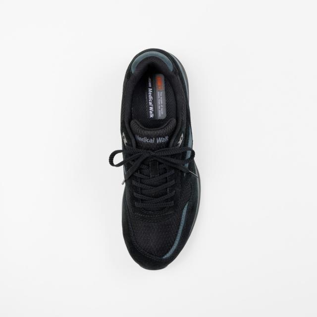 アサヒメディカルウォーク TR-035-BLK-220 ユニセックス ウォーキングシューズ メディカルウォーク TR 035（ブラック・サイズ：22.0cm）KV78514[TR035BLK220] 返品種別A