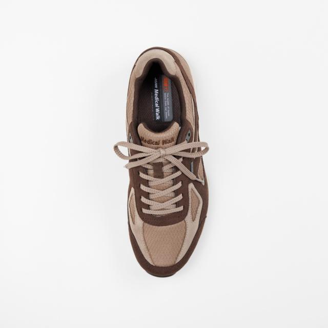 アサヒメディカルウォーク GT-036-ブラウン-280 ユニセックス ウォーキングシューズ メディカルウォーク GT 036（ブラウン・サイズ：28.0cm）KV78521[GT036ブラウン280] 返品種別A