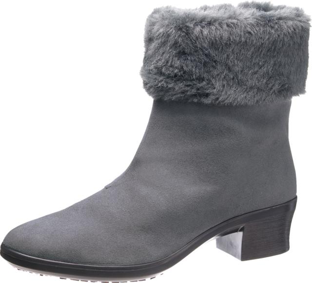 アサヒシューズ ファー付きゴアテックスブーツ（ライトグレー・サイズ：22.5cm） TOP DRY エレガンス TDY3201-ライトグレ-225返品種別A