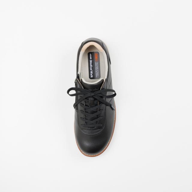 アサヒメディカルウォーク WK-L037-BLK-250 レディース ウォーキングシューズ メディカルウォーク WK L037（ブラック・サイズ：25.0cm）KV78533[WKL037BLK250] 返品種別A