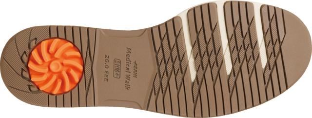 アサヒメディカルウォーク WK-M039-ダクBR-280 メンズ ウォーキングシューズ メディカルウォーク WK M039（ダークブラウン・サイズ：28.0cm）KV78551[WKM039ダクBR280] 返品種別A