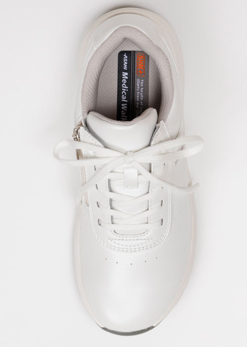 アサヒメディカルウォーク WK-L041-WHメタリ-245 レディース ウォーキングシューズ メディカルウォーク WK L041（ホワイトメタリック・サイズ：24.5cm）KV78571AA[WKL041WHメタリ245] 返品種別A