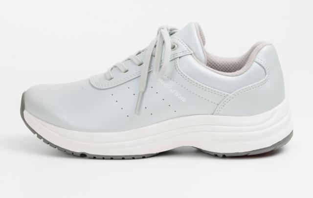 アサヒメディカルウォーク WK-L041-グレメタリツク-225 レディース ウォーキングシューズ メディカルウォーク WK L041（グレーメタリック・サイズ：22.5cm）KV78572AA[WKL041グレメタリツク225] 返品種別A