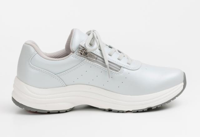 アサヒメディカルウォーク WK-L041-グレメタリツク-240 レディース ウォーキングシューズ メディカルウォーク WK L041（グレーメタリック・サイズ：24.0cm）KV78572AA[WKL041グレメタリツク240] 返品種別A