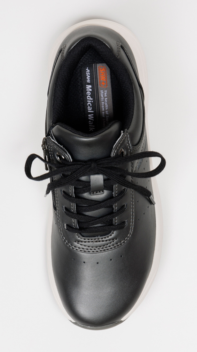 アサヒメディカルウォーク WK-L041-BKメタリツク-240 レディース ウォーキングシューズ メディカルウォーク WK L041（ブラックメタリック・サイズ：24.0cm）KV78573AA[WKL041BKメタリツク240] 返品種別A