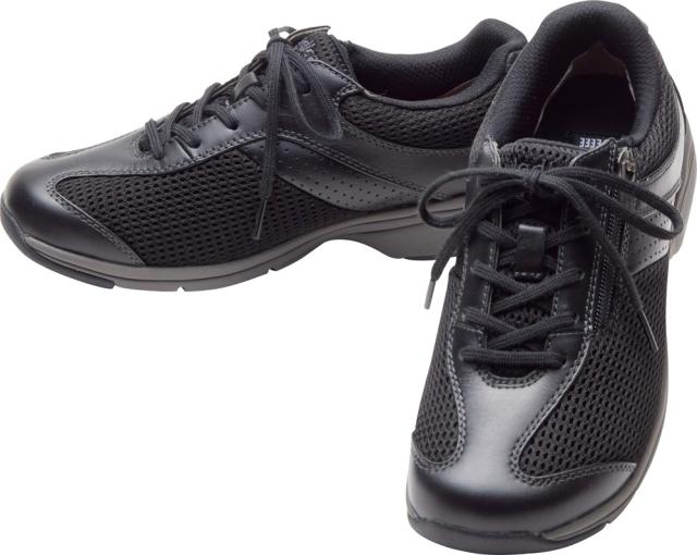 アサヒメディカルウォーク MS-L-BLK-230 レディース ウォーキングシューズ メディカルウォーク MS-L（ブラック・サイズ：23.0cm）KV77193[MSLBLK230] 返品種別A