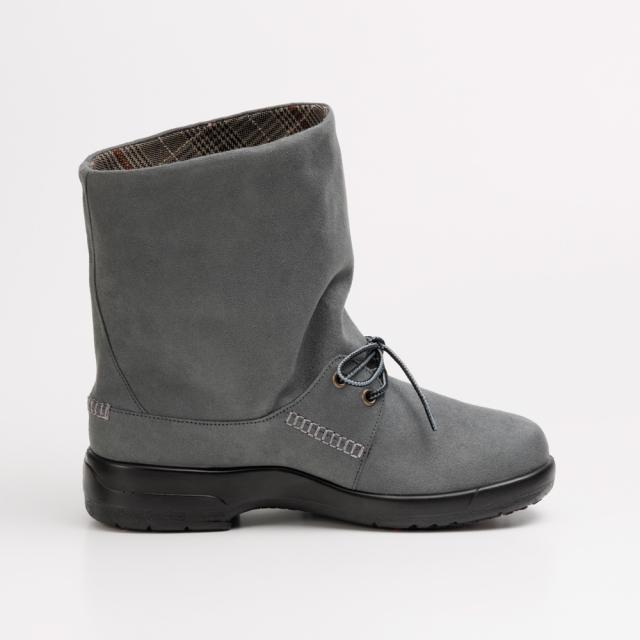 アサヒシューズ TDY3202-ライトグレ-225 婦人ブーツ（ライトグレー・サイズ：22.5cm）AF32027[TDY3202ライトグレ225] 返品種別A