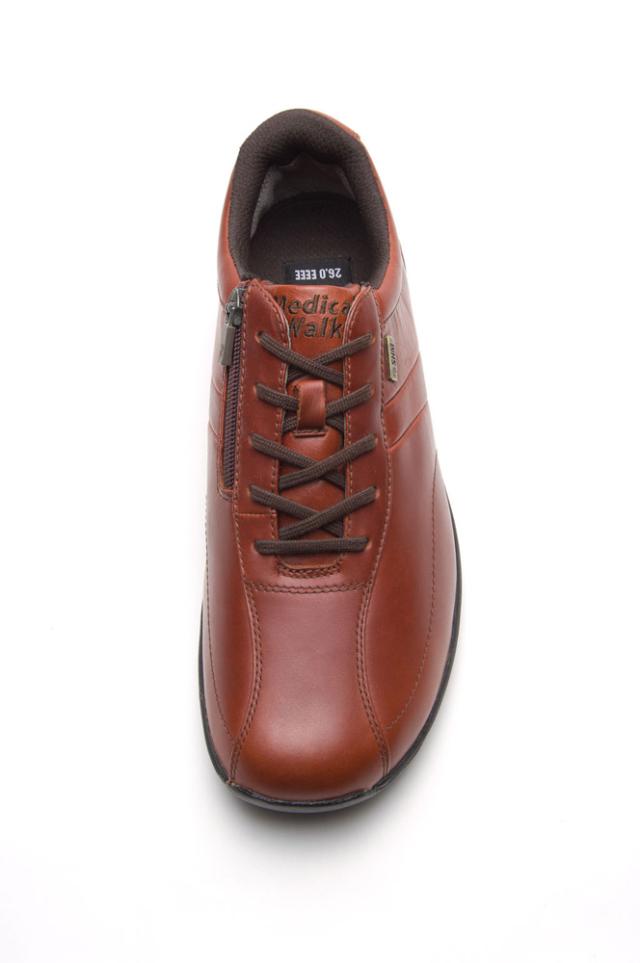 アサヒメディカルウォーク メンズ ウォーキングシューズ メディカルウォーク MF（ブラウン・サイズ：26.5cm） MF-ブラウン-265返品種別A