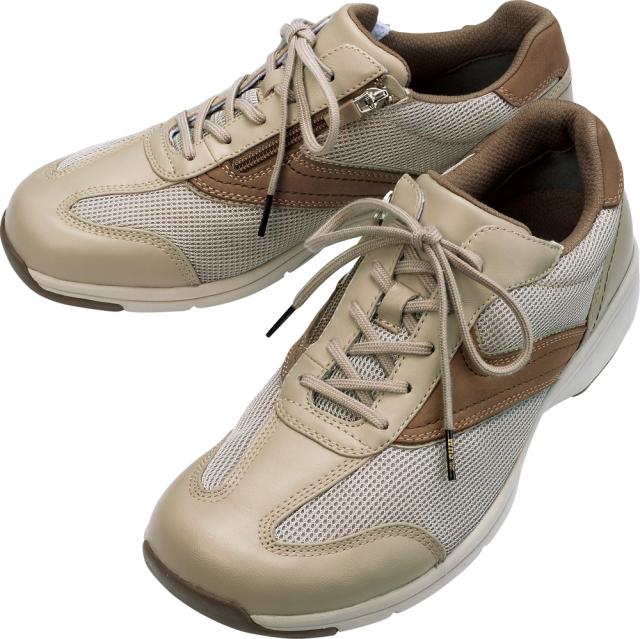 アサヒメディカルウォーク MS-C-ベジユ-260 メンズ ウォーキングシューズ メディカルウォーク MS-C（ベージュ・サイズ：26.0cm）KV77201[MSCベジユ260] 返品種別A