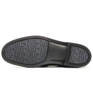 アサヒシューズ 紳士　ビジネスシューズ　（ブラック・26.0cm） 通勤快足 AM31251 プレーンスリッポン TK31-25 BK 26.0返品種別A