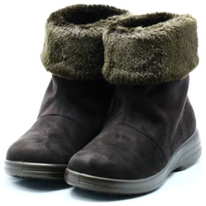 アサヒシューズ レディース ゴアテックス 防水ブーツ（ダークブラウン・24.0cm） TDY39-11 DR 24.0返品種別A