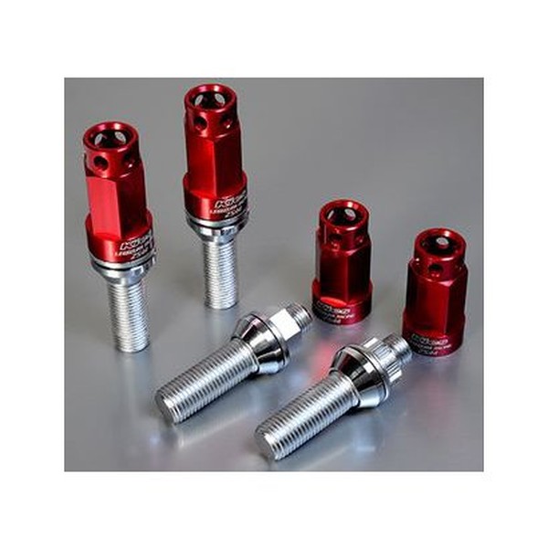 KYO-EI ZS443545R レデューラシェルタイプボルト M14X1.25 45mm　60° レッド[ZS443545R] 返品種別B