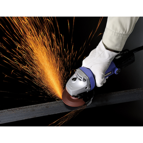 HiKOKI FG10ST-100V 100V 明かりディスクグラインダ 剃刀砥径100粍ハイコーキ(日立工機)[FG10ST100V] 返品カテゴリー化B