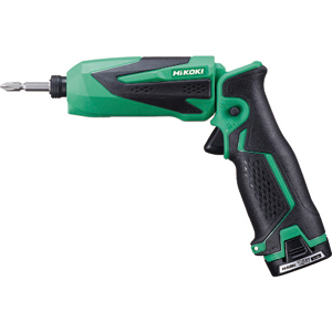 HiKOKI WH7DL-2LCSK 7.2Vコードレスインパクトドライバ　1.5Ah（緑）充電インパクトドライバー[WH7DL2LCSK] 返品種別B