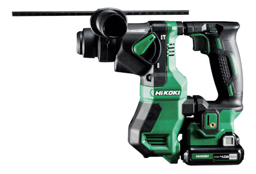 HiKOKI DH12DD-2LSK 10.8V コードレスロータリハンマドリル D型 SDSプラスシャンク (4.0Ahバッテリー(BSL1240M)×2個、急速充電器(UC12SL)付き)ハイコーキ(日立工機)[DH12DD2LSK] 返品種別B