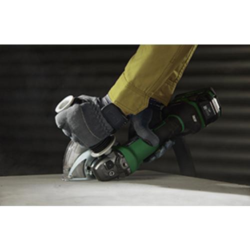 HiKOKI G3610DC(2XPZ) 36V コードレスディスクグラインダ (ブレーキ付き) 100mm スライド式スイッチ アグレッシブグリーン (マルチボルト蓄電池(BSL36A18X)2個・急速充電器(UC18YDL2)付き)ハイコーキ(日立工機)[G3610DC2XPZ] 返品種別B_7