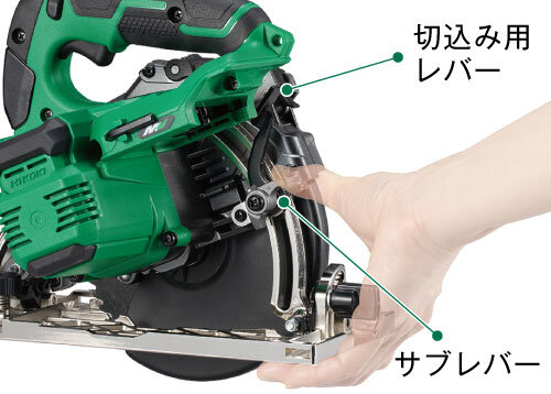 HiKOKI C3606DB(NNB) 36V コードレス丸のこ ストロングブラック (本体のみ)ハイコーキ(日立工機)[C3606DBNNB] 返品種別B