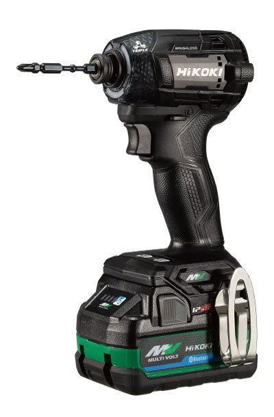 HiKOKI WH36DD(2XHBSZ) 36V コードレスインパクトドライバ ストロングブラック (マルチボルト蓄電池(BSL36A18BX)×2個・充電器(UC18YDML)付き)ハイコーキ(日立工機)[WH36DD2XHBSZ] 返品種別B