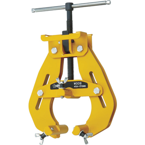スーパーツール WOC12 パイプ溶接用外面クランプブリッジ 適応パイプ：(呼び)4〜12B、(外径D)110〜320[WOC12スパ] 返品種別B