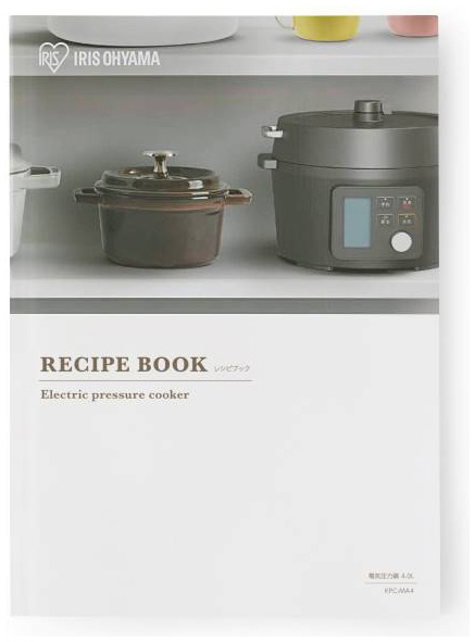 アイリスオーヤマ KPC-MA4-B 電気圧力鍋 ブラックIRIS OHYAMA[KPCMA4B] 返品種別A