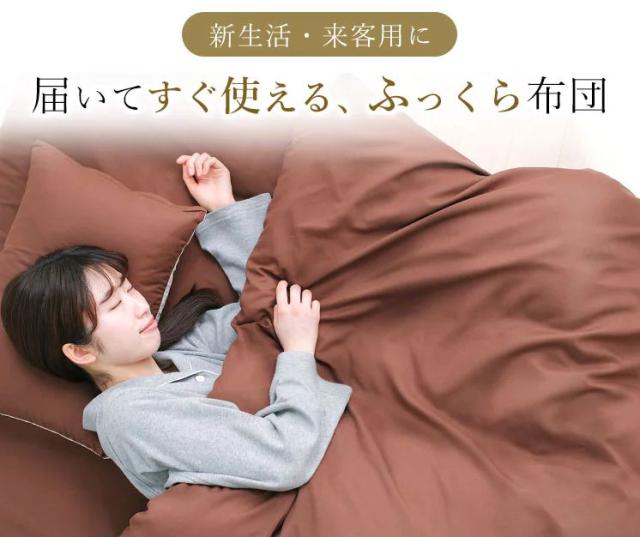 アイリスオーヤマ ふっくら布団 9点セット シングル （ブルー） KFS-F9Sブル-返品種別B_2
