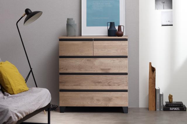 アイリスオーヤマ WCHL-790アツシユブラウン ウッドチェスト　脚付き(アッシュブラウン)IRIS[WCHL790アツシユブラウン] 返品種別A