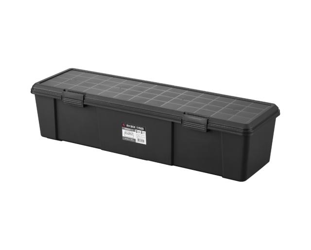アイリスオーヤマ RV1150D 収納ボックス　薄型タイプ　約77L（チャコールグレー）IRIS[RV1150Dチヤコルグレ] 返品種別B