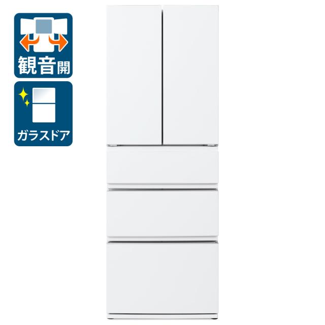 アイリスオーヤマ IRSN-FX43A-W 428L 5ドア冷蔵庫(シルキーホワイト)IRIS[IRSNFX43AW] 返品種別A