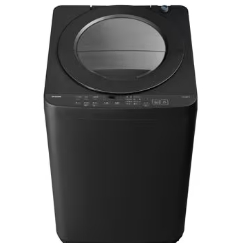アイリスオーヤマ ITW-60B01-B 6.0kg 全自動洗濯機　ブラックOSH fit IRIS[ITW60B01B] 返品種別A_4