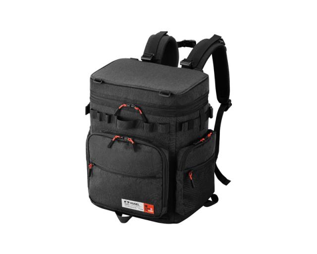アイリスオーヤマ AGSC-R15C エアロゲルリュック型クーラーバッグ 15L（チャコールグレー）[AGSCR15C] 返品種別A