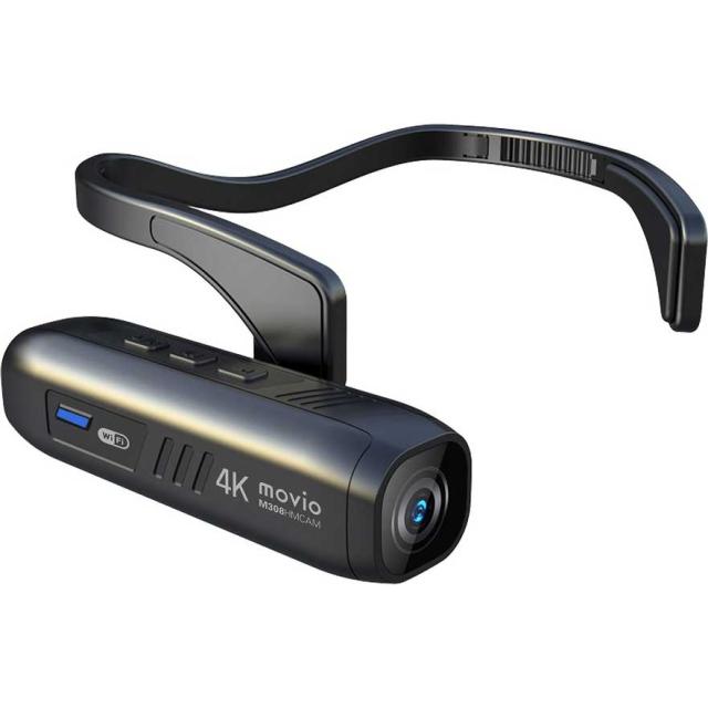 MOVIO M308HMCAM 高画質4K Ultra HDヘッドマウントカメラ「M308HMCAM」[M308HMCAM] 返品種別A