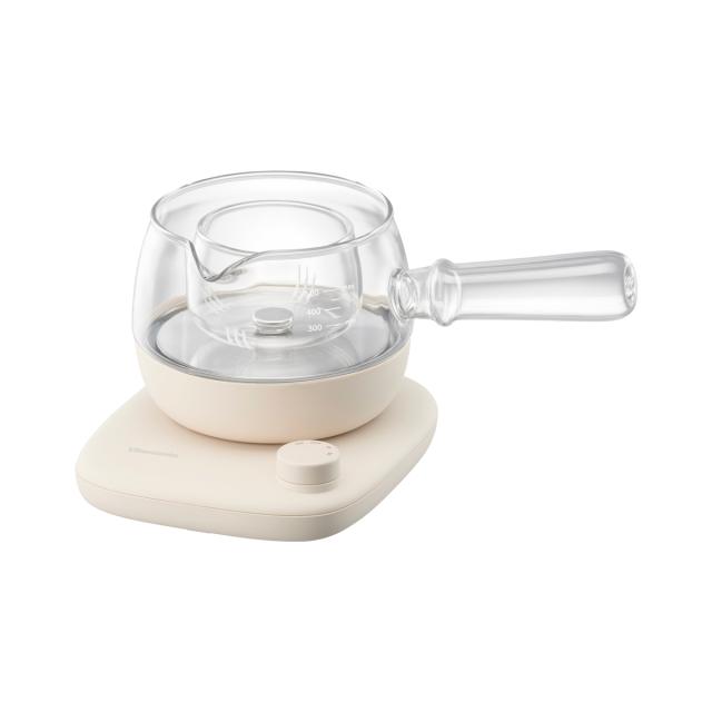 ビタントニオ VEK-30-I 電気ケトル　0.5L　アイボリーVitantonio　ガラスケトル KYUSU[VEK30I] 返品種別A