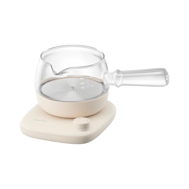 ビタントニオ VEK-30-I 電気ケトル　0.5L　アイボリーVitantonio　ガラスケトル KYUSU[VEK30I] 返品種別A