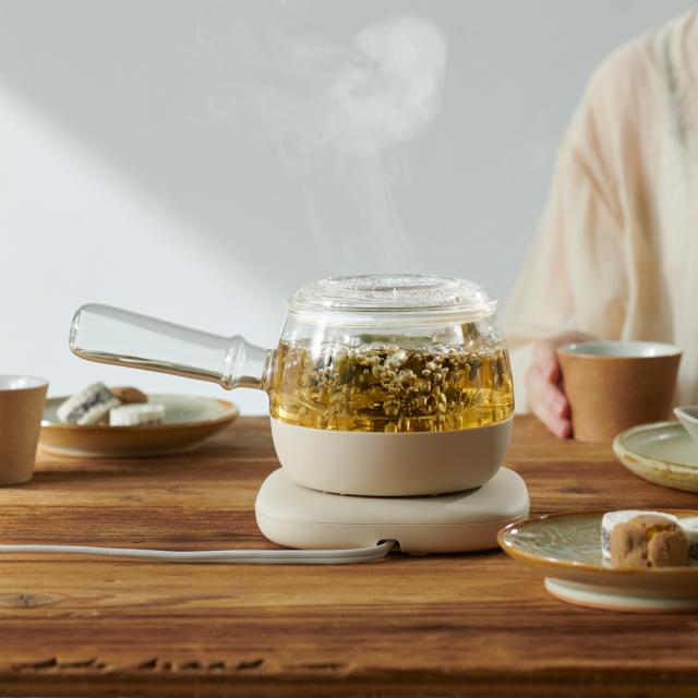 ビタントニオ VEK-30-I 電気ケトル　0.5L　アイボリーVitantonio　ガラスケトル KYUSU[VEK30I] 返品種別A