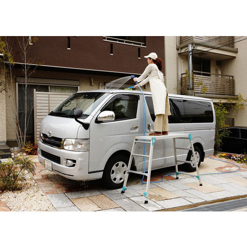 長谷川産業 DRSW-1200C 脚部伸縮式軽銀足がかり台 101〜124糎 天板幅ひろい印字機【他商いものとの一斉に買いもとめる不可】製造会社直送品(沖縄県・離島はお届け客体外となります) Hasegawa[DRSW1200C] 返品カテゴリー化B