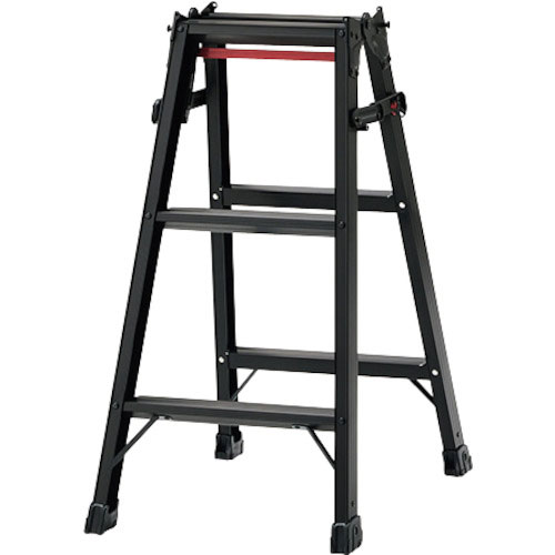 ハセガワ RHB-09A ハシゴ兼用脚立(ブラックレーベル)RHB-09(1001) 3尺【他商品との同時購入不可】メーカー直送品(沖縄県・離島はお届け対象外となります)[RHB09Aハセガワ] 返品種別B