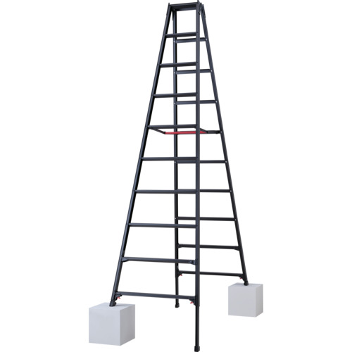 長谷川工業 RYZB-30A 伸縮脚立(ブラックレーベル)RYZB-30(10143)【他商品との同時購入不可】メーカー直送品(沖縄県・離島はお届け対象外となります) Hasegawa[RYZB30A] 返品種別B