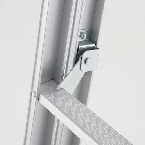 長谷川産業 LQ2-40B(ハセガワ) 軽銀製 押し上げ式2連掛けはしご LQ2型 4m【他商いものとの一斉に買いもとめる不可】製造会社直送品(沖縄県・離島はお届け客体外となります)[LQ240Bハセガワ] 返品カテゴリー化B