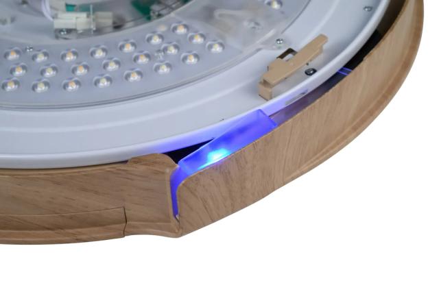 スワン FCE-570NA-UZ 12〜14畳用　LEDシーリングファン（ナチュラル）除菌・脱臭機能付き　SWAN　UZUKAZE3[FCE570NAUZ] 返品種別A_13