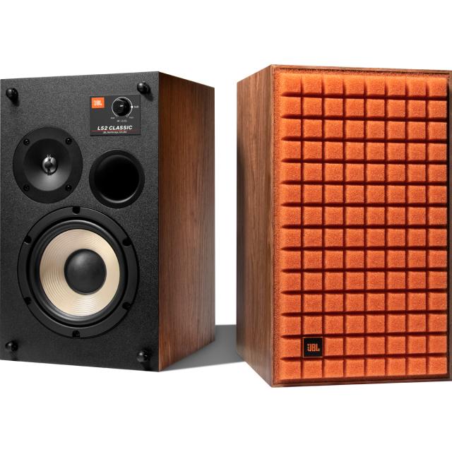 JBL L52-CLASSIC-RG 2ウェイ コンパクト・ブックシェルフスピーカーオレンジ・サランネット【ペア】[JBLL52CLASSICORG] 返品種別A